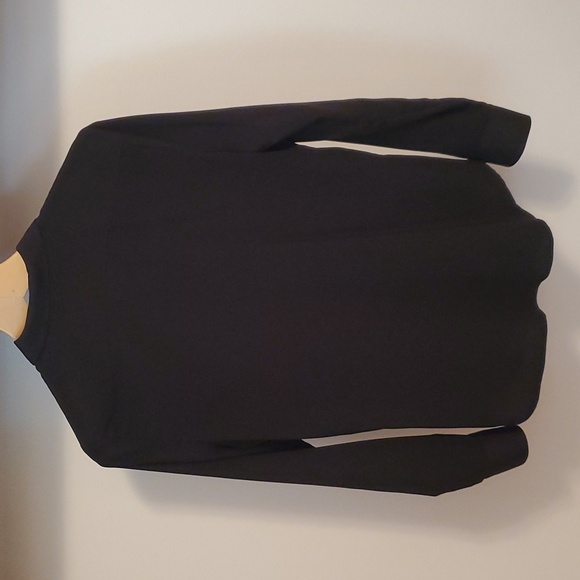 NWOT Lauren Ralph Lauren Lightweight black blouse. Lightweight. Slim fit. S. - Picture 5 of 10